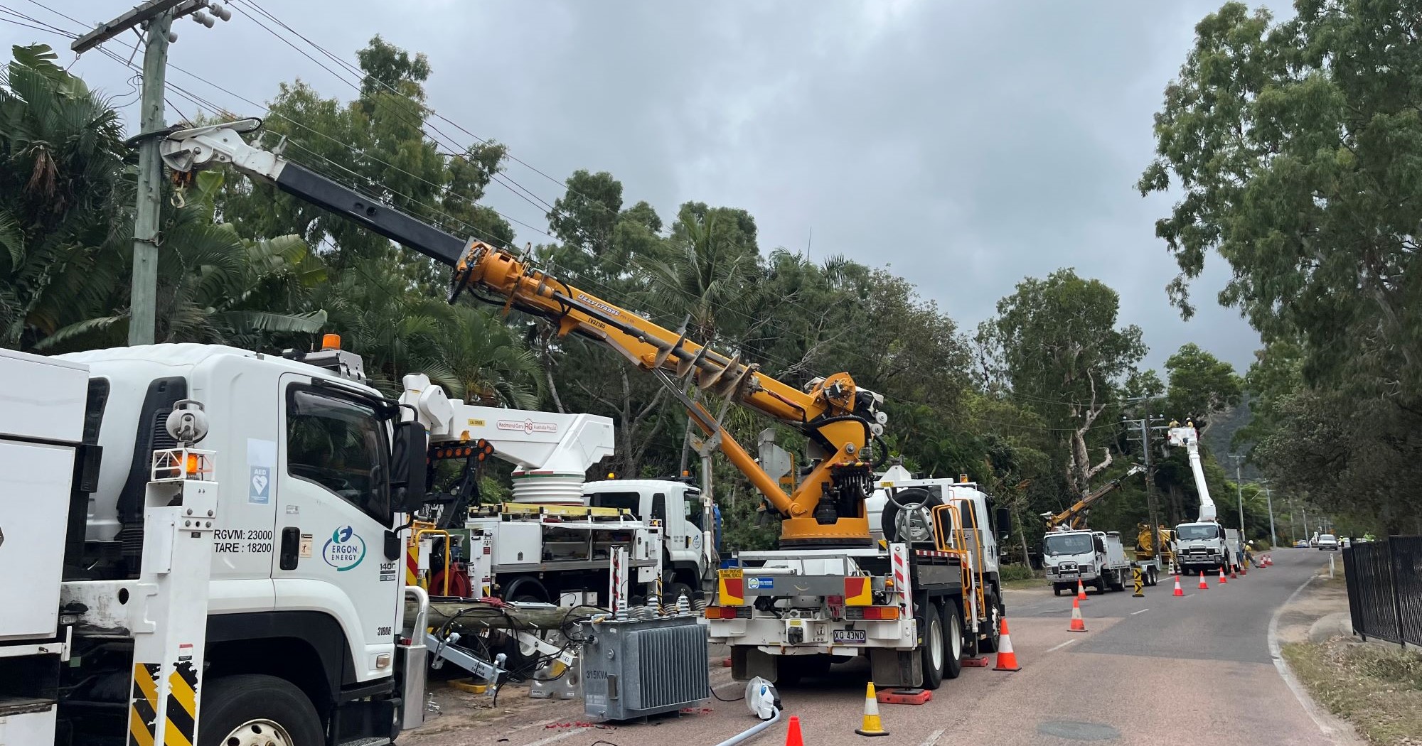 Crews completing planned maintenance Magnetic Island