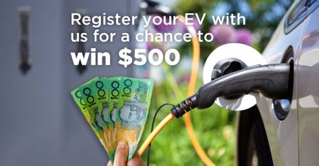 vind $ 500 EV registrering billede