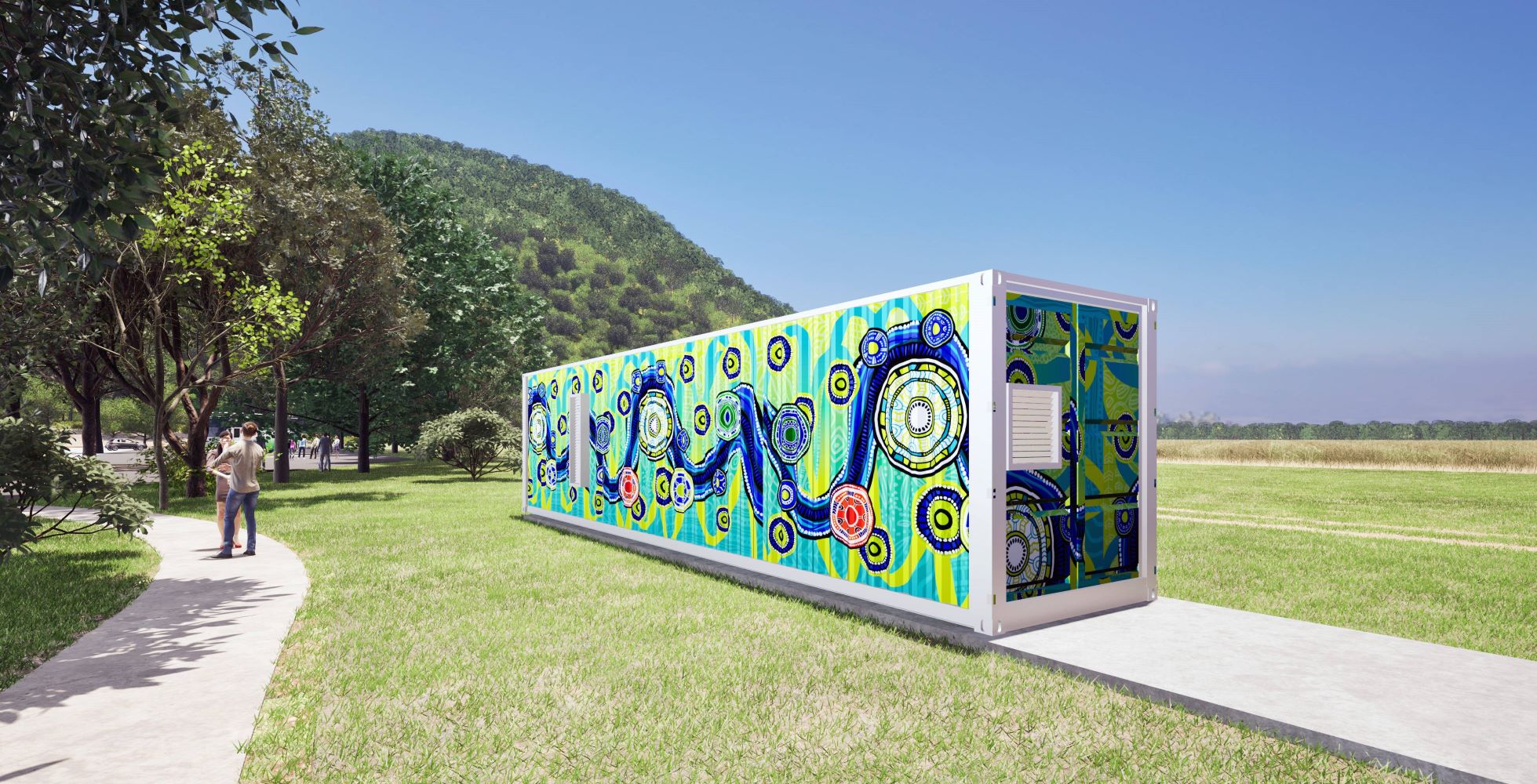 Mossman microgrid artwork from the front