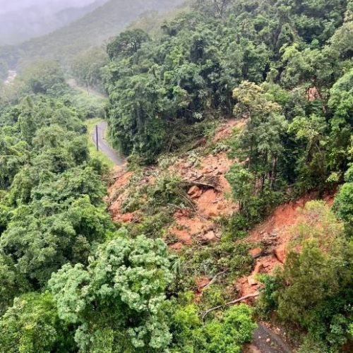 Crystal Creek landslide